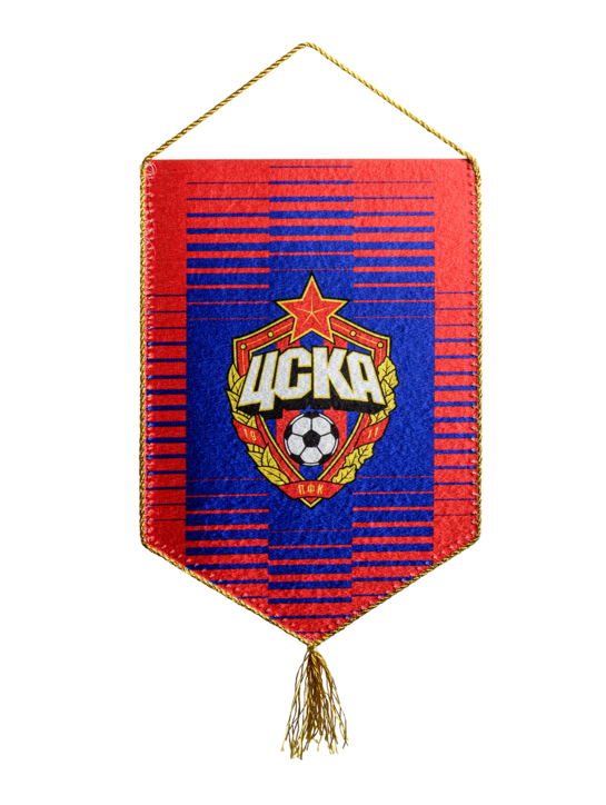 Вымпел Герб ЦСКА, 20х30 см