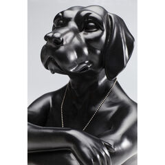 Фигура декоративная Gangster Dog «Пёс-гангстер», Чёрный