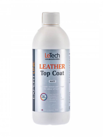LeTech Expert Line Защитный лак для кожи Матовый (Leather Finish Matt) 500мл