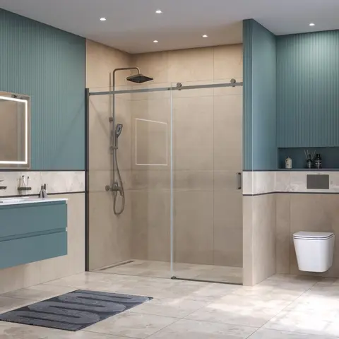 BelBagno SOFT_CLOSE-2-BF-1-180-C-GM Душевая дверь