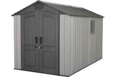 Пластиковый хозблок LifeTime WoodLook 7x12