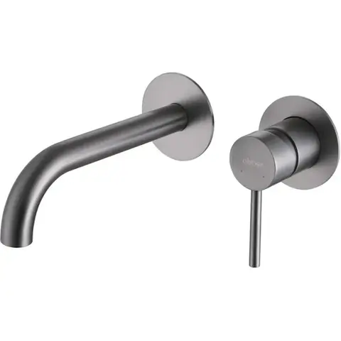 Abber Wasser Kreis AF8112NG Смеситель для раковины скрытого монтажа, цвет: оружейная сталь