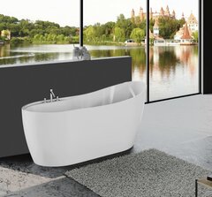 BelBagno BB301 Отдельностоящая акриловая ванна, цвет: белый фото