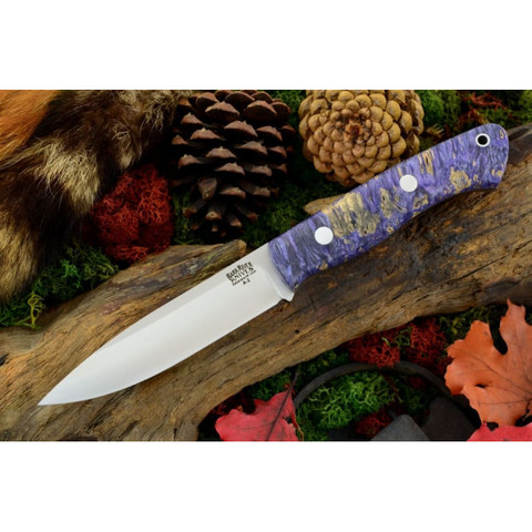 Нож Bark River Aurora Blue&Gold Elder Burl