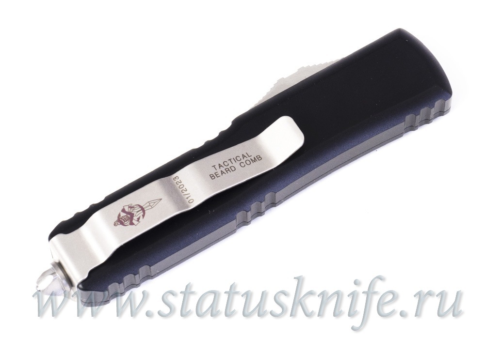 Microtech Tactical Beard Comb Stonewash Fine Tooth