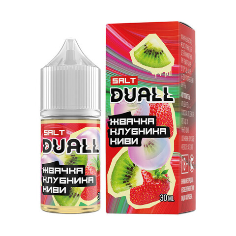Жидкость DUALL Salt 2% HARD 30 ml - Жвачка Клубника Киви