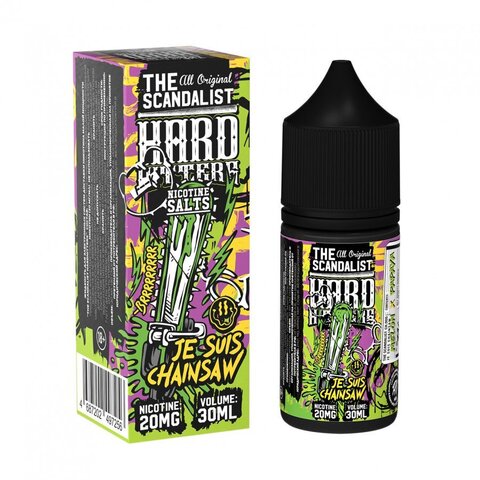Жидкость The Scandalist Hardhitters Salt 2% STRONG 30 ml - Je Suis Chainsaw (Микс дыни и папайи)