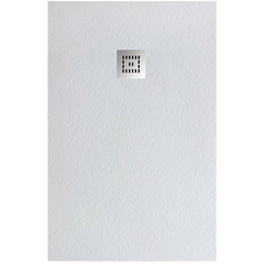 BelBagno TRAY-MR-UNO-AH-160/90-35-W Поддон из искусственного мрамора, цвет: белый фото