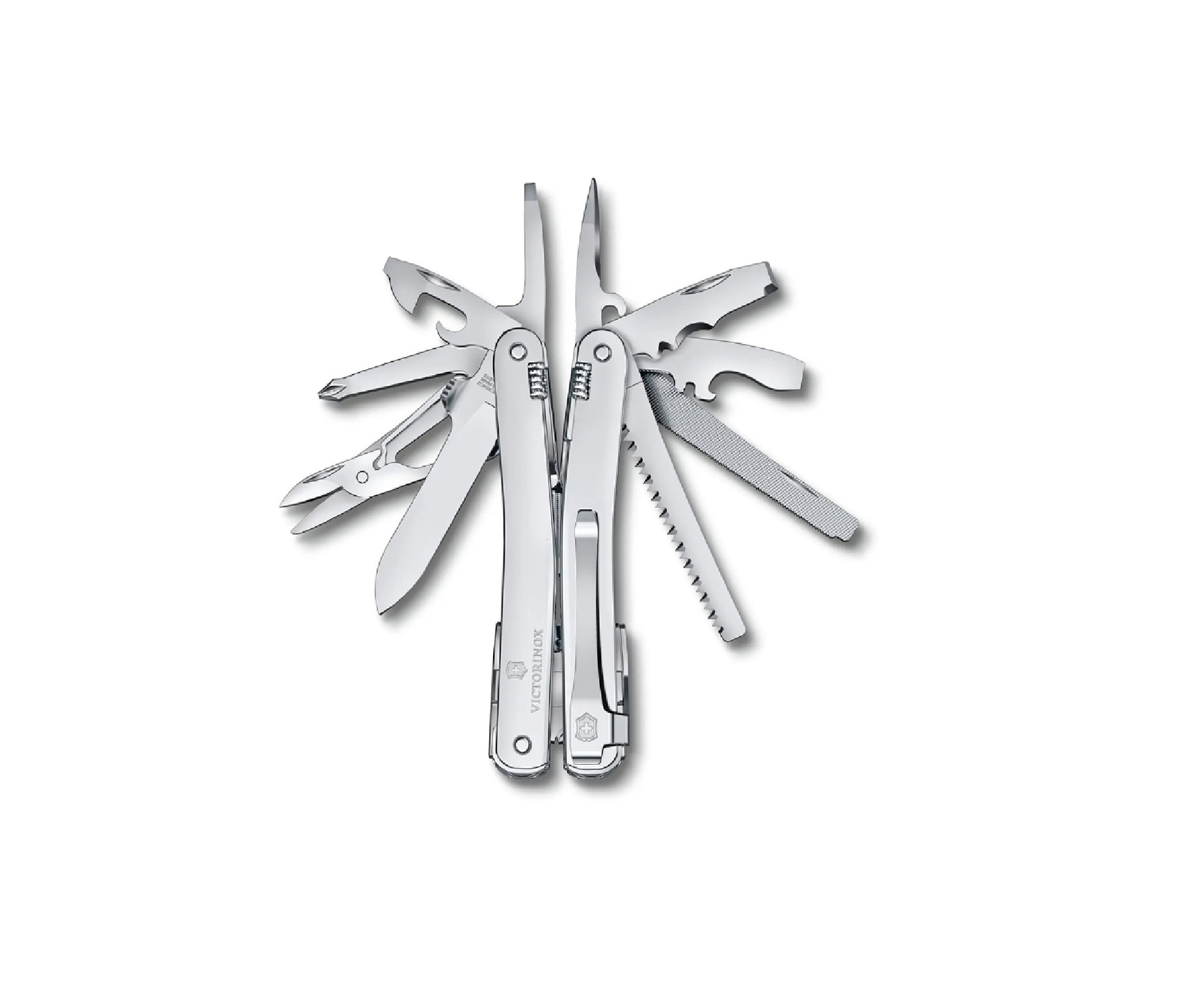 Мультитул Victorinox SwissTool Spirit, сталь X50CrMoV15, 26 функций 3.0224.MKB1