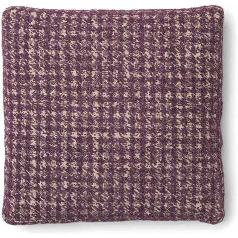 Фото: Подушка Cushion 48x48  сливовый жаккард - основной вид