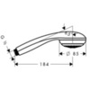 Hansgrohe Crometta 85 28585000 Душ ручной 8,5х8,5 см