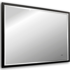 Abber See AG6110SCL-0.8 Зеркало с подсветкой, бесконтактный выключатель, диммер, цвет: чёрный фото
