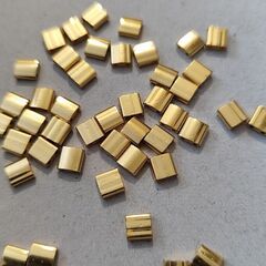 УЦЕНКА!!! TL-0191 24kt Бисер Миюки тила Золото /Miyuki Tila Gold Plated