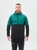 Мужская тренировочная куртка с капюшоном Nordski Pro Tour Hood alpine green-black - 4