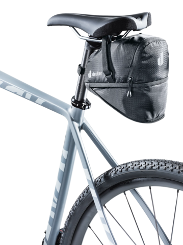 Картинка велосумка Deuter Bike 1.1+0.3 Black - 2