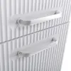 BelBagno DUE-1500-2A-SC-BL-P DUE Шкаф подвесной с двумя распашными дверцами с доводчиками, с двумя полками, универсальный, Bianco Lucido, 400x300x1500