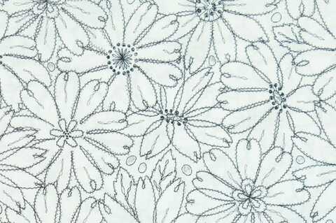 ITO Ткань Flowers & Holes