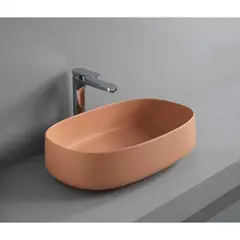 ArtCeram Cognac COL003 13 00 Раковина накладная, 55x35, цвет: оранжевый фото
