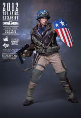 Фигурка Стив Роджерс Эксклюзив из фильма Первый мститель Капитан Америка Hot Toys 1/6