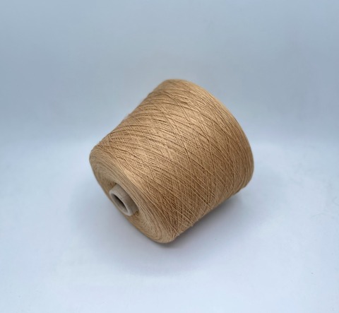 Pinori Filati (пр.Италия), art- Recy-Cot, 3/5000 1667м/100гр.100% хлопок, цвет-Кэмел, арт.29212