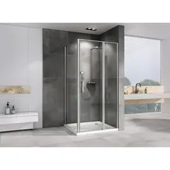 Abber AG04120S-S100 Душевой уголок, 120x100x195, цвет: хром фото