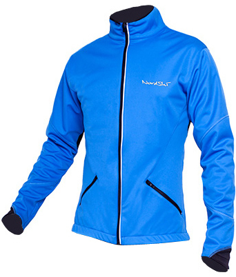 NORDSKI PREMIUM мужская разминочная куртка синяя - 3