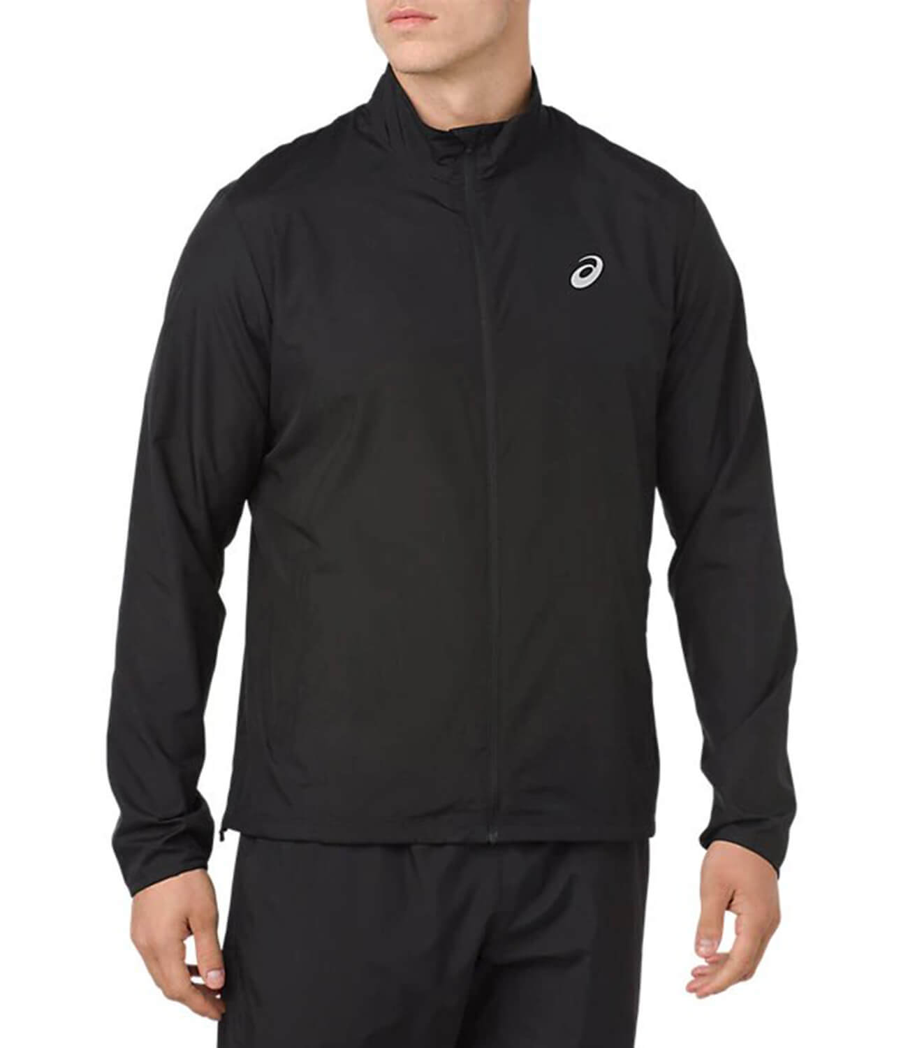 Asics Silver мужская куртка для бега черная