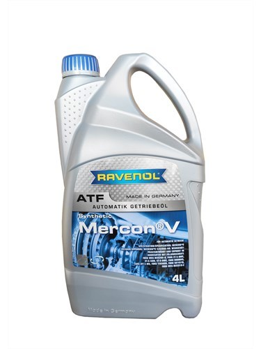 Масло трансмиссионное Ravenol ATF Mercon V синтетическое 4л