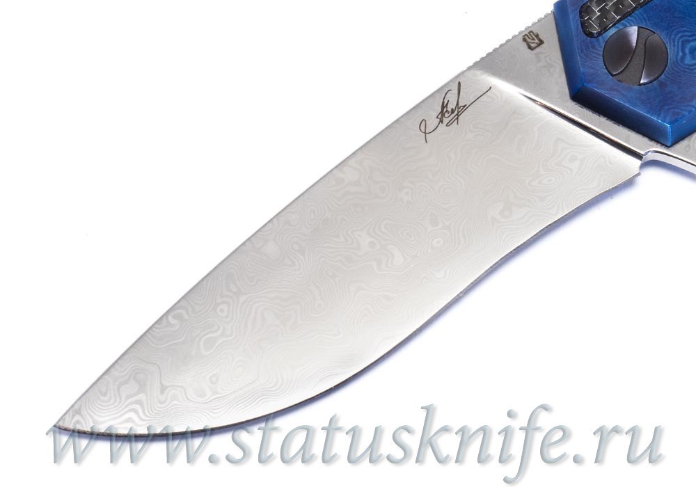 Нож Чебуркова Касатка Custom дамаск