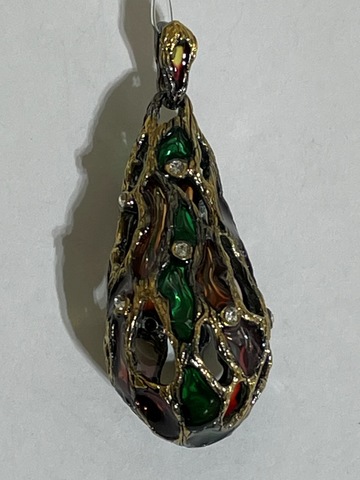 Сумерки (подвеска  из серебра)