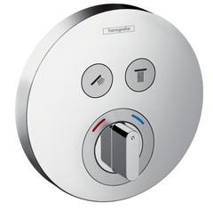 Hansgrohe ShowerSelect S 15748000 Термостат встраиваемый на 2 потребителя фото