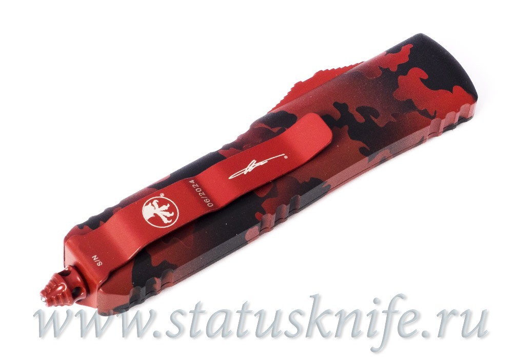 Нож Microtech UTX-85 231-1RCS Full Red Camo