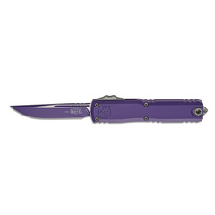 Фото Автоматический нож Microtech Ultratech ZBP Gen III S/E 1121-1PU-C16Z13, сталь M390MK, рукоять алюминий, фиолетовый