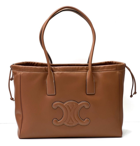 Сумка CELINE Cabas Drawstring Cuir Triomphe
