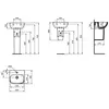 Ideal Standard i.life T471501 Полуколонна малая с крепежом TT0257919 для умывальника A 40 см, S 80/60/50 см