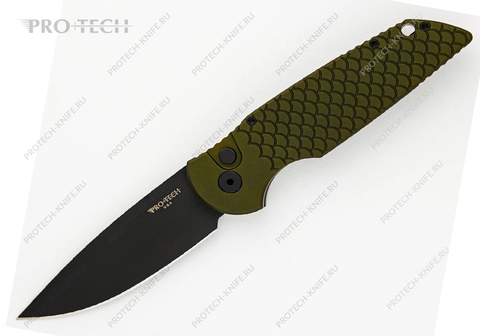 Нож Pro-Tech TR-3X1 Green 154CM 