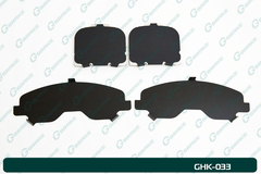 Комплект пластин для тормозных колодок G-brake GHK-033