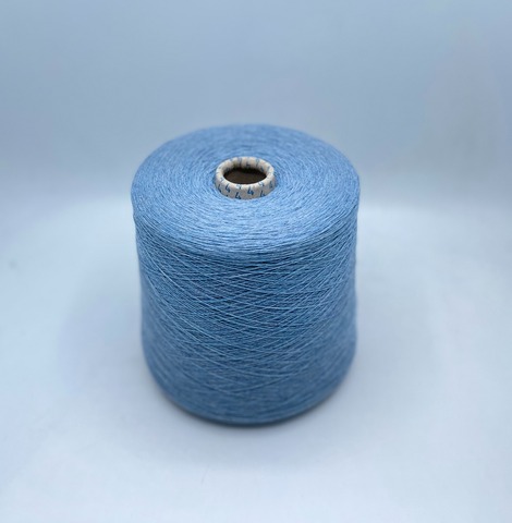 Cariaggi (пр.Италия) арт. Cashmere, 2/36 1800м/100гр,100% кашемир,цвет-Голубой меланж, арт.29679