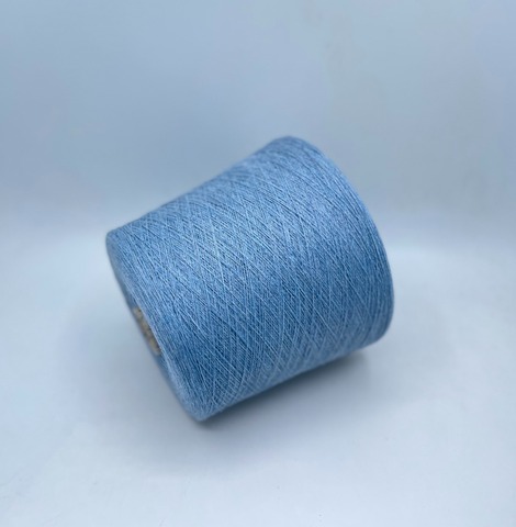 Cariaggi (пр.Италия) арт. Cashmere, 2/36 1800м/100гр,100% кашемир,цвет-Голубой меланж, арт.29679