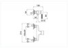 Cezares Olimp OLIMP-DM-02-L Смеситель для душа, цвет: бронза