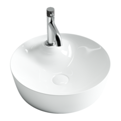 Ceramica Nova Element CN6014 Умывальник чаша накладная круглая, 43.5x43.5, цвет: белый фото