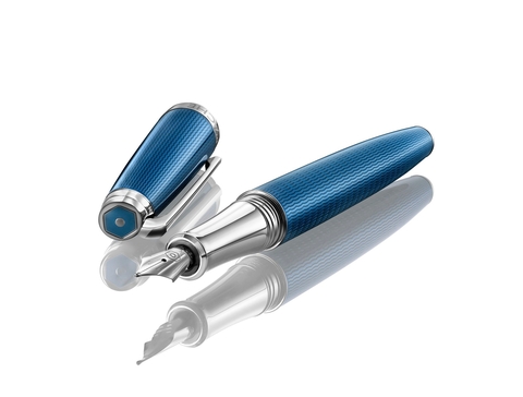 Ручка-роллер Caran d'Ache Leman Grand Blue RH (4779.168)