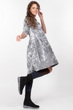 Платье для беременных 09087 серый