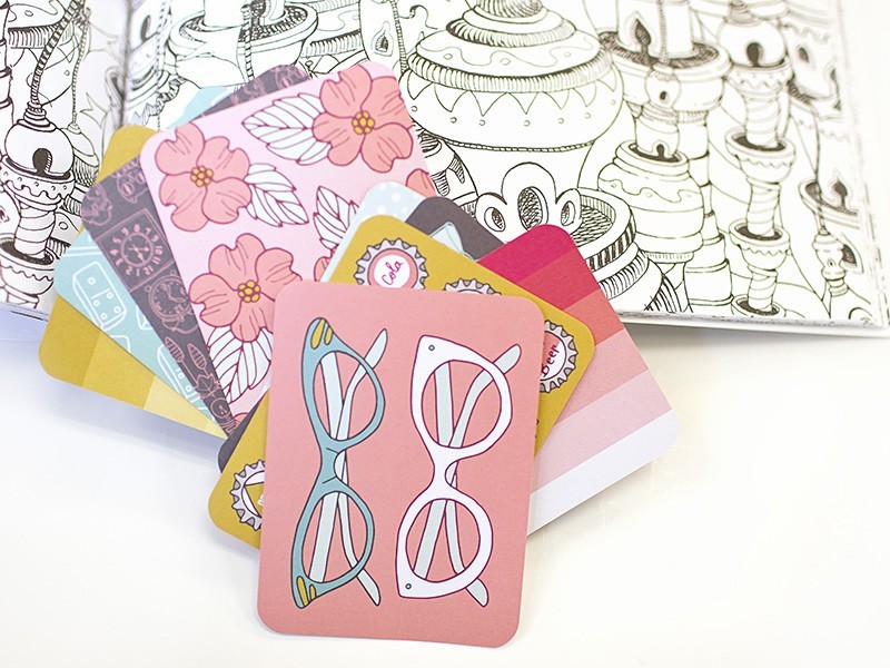 Комплект карточек для Project Life Core Kit Knick Knack  616шт