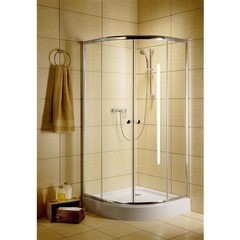 Radaway Classic 30000-01-01 Душевой уголок с раздвижными дверьми 90х90х185 см фото