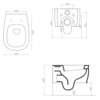 ArtCeram Atelier ATV001 03 00 Унитаз подвесной