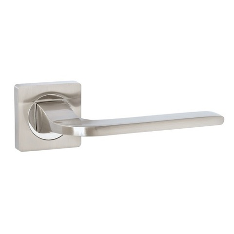 Ручка раздельная VETTORE R06.130 SN/CP мат.никель/хром