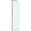 BelBagno UNO-L-1-TB-60-C-GM Душевая перегородка универсальная с односторонним входом, стекло прозрачное, профиль Оружейная сталь, 600x2000 мм