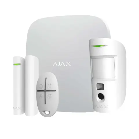 AJAX Hub Kit Cam Plus белый комплект