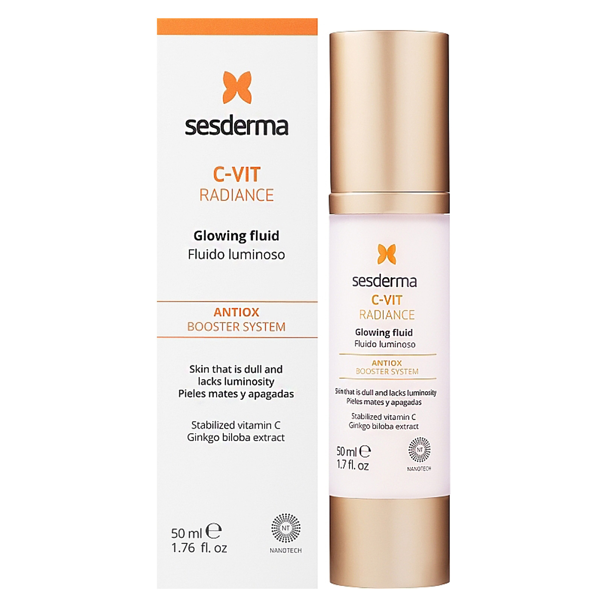 Флюид для сияния кожи SESDERMA C-VIT Glowing Fluid 50 мл